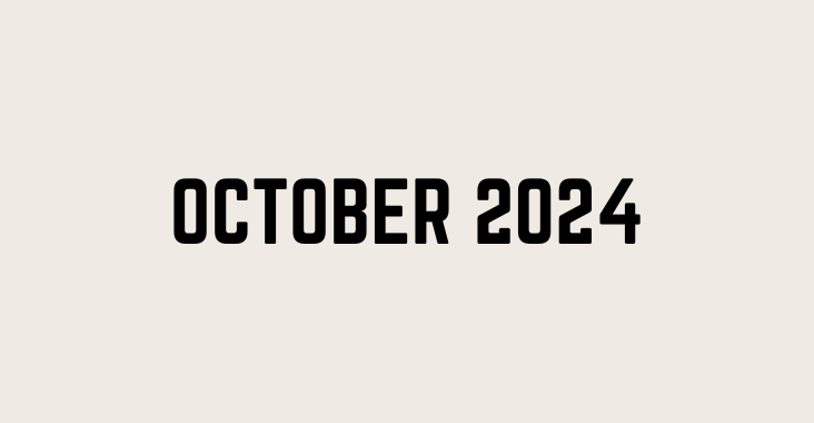 October 2024