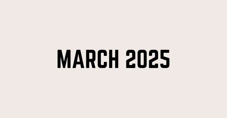 March 2025